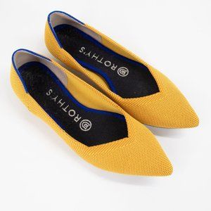 Rothy’s The Point Women US 6.5 Marigold Pointed